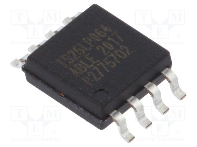 FLASH memory; NOR Flash; 64Mbit; QPI,SPI; 133MHz; 2.3÷3.6V; SO8