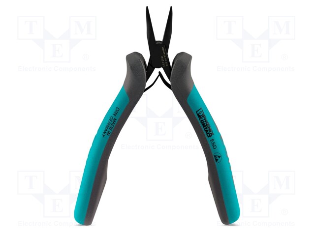 Pliers; half-rounded nose; ESD; 130mm