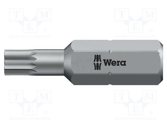 Screwdriver bit; spline (12-angles)