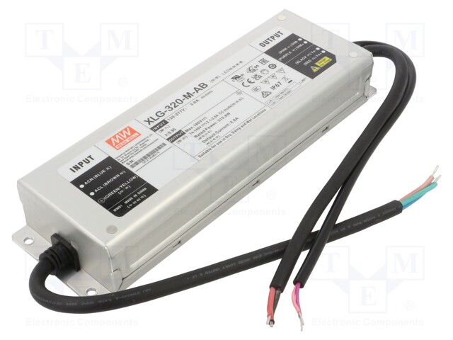 Power supply: switched-mode; LED; 320W; 74÷148VDC; 1050÷2800mA