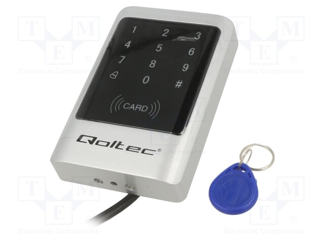 RFID combination lock; wall mount; 12VDC; IP68; 0÷50°C; 125kHz