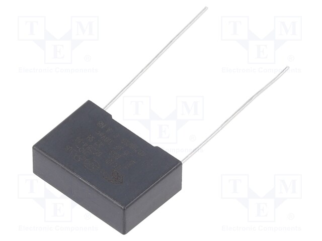 Capacitor: polypropylene; X2; 150nF; 15mm; ±10%; 18x11x5mm; 400V/μs