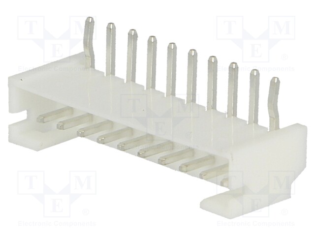 Socket; wire-board; male; 2mm; PIN: 10; THT; 1A; tinned; -25÷85°C