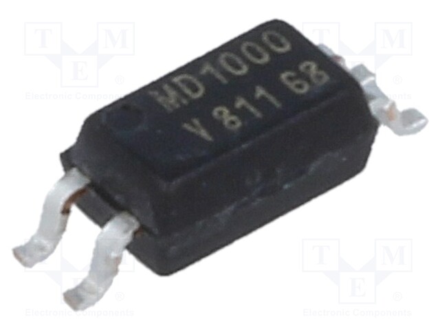 Optocoupler; SMD; Channels: 1; Out: Darlington; Uinsul: 3.75kV; SOP4