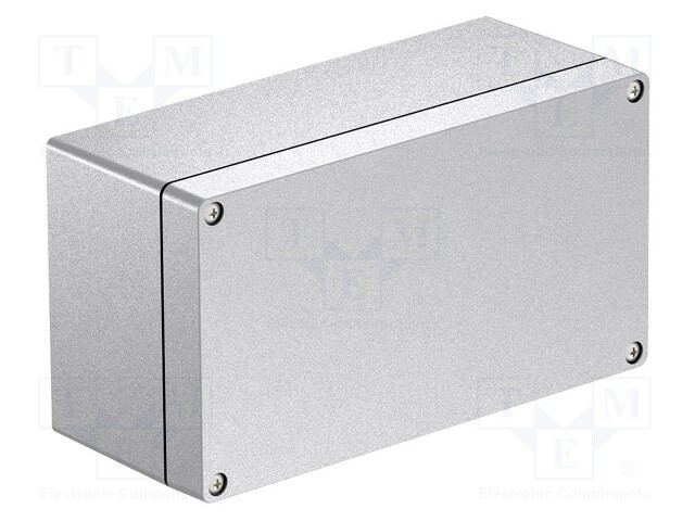 Enclosure: multipurpose; X: 120mm; Y: 220mm; Z: 90mm; Mx; aluminium