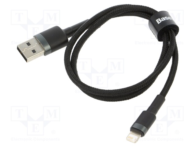 Cable; High Speed,USB 2.0; Apple Lightning plug,USB A plug