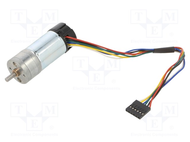 Motor: DC; with encoder,with gearbox; LP; 12VDC; 1.1A; 560rpm
