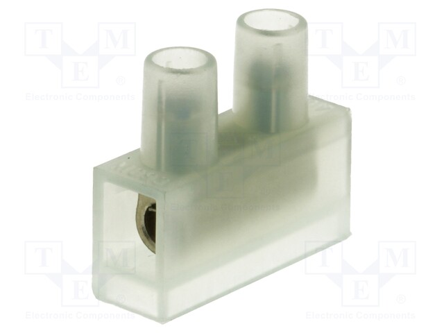Terminal block; screw terminal; ways: 1; for cable; 4mm2; 400V