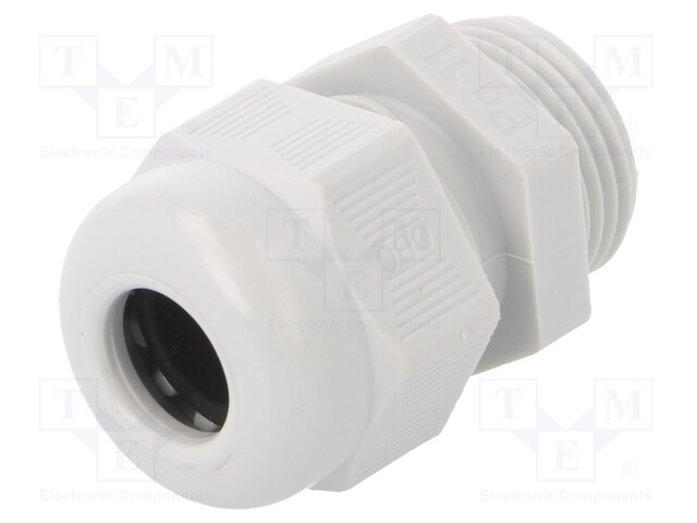 Cable gland; with thread PG; PG11; IP68; Mat: polyamide