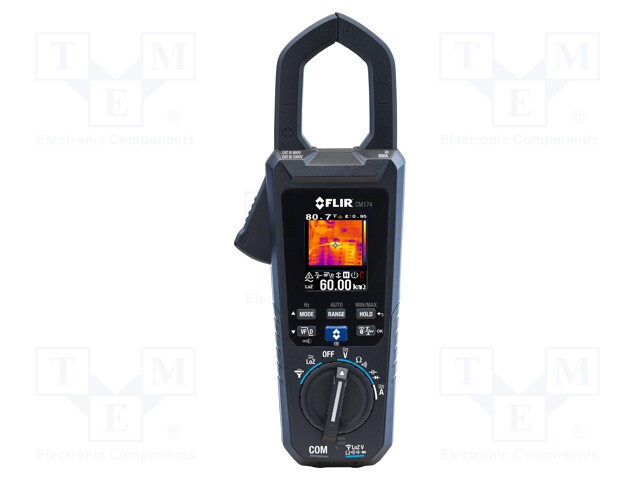 AC/DC digital clamp meter; Øcable: 35mm; LCD (6000); I DC: 600A
