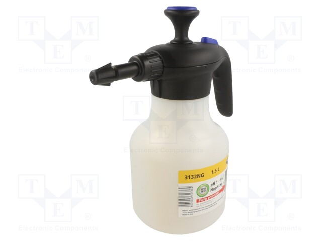 Compression sprayer; for kerosene; plastic; 1.5l; 3bar; Seal: FPM