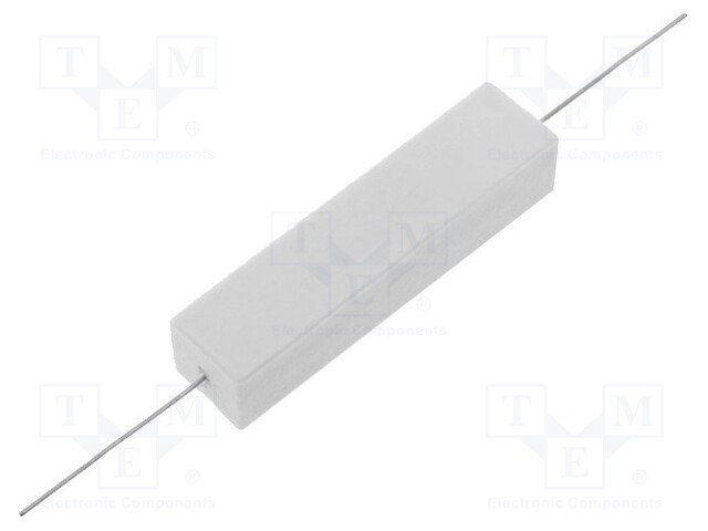 Resistor: wire-wound; cement; THT; 47Ω; 20W; ±5%; 14.5x13.5x60mm