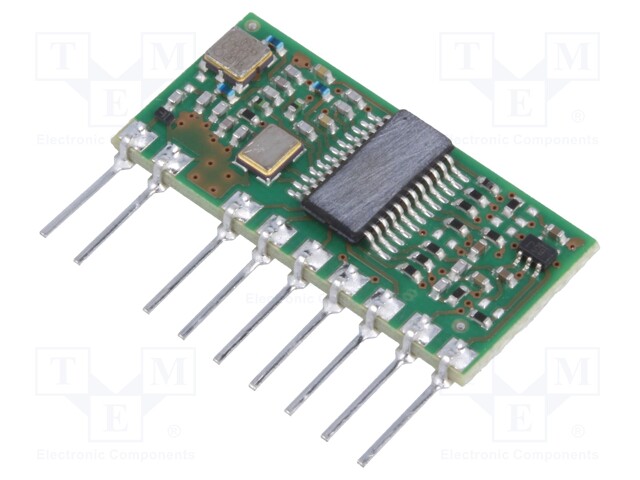 Module: RF; FM transceiver; FSK; 868.3MHz; serial; -100dBm; 20/11mA