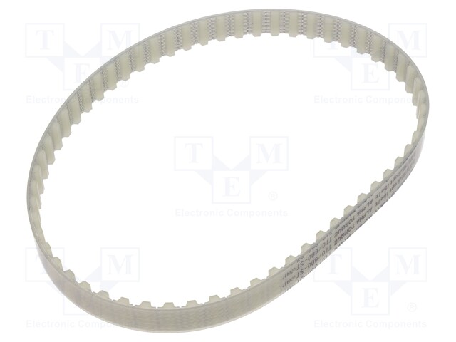 Timing belt; T10; W: 16mm; H: 4.5mm; Lw: 600mm; Tooth height: 2.5mm