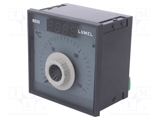 Module: regulator; Pt100; temperature; SPDT; OUT 2: SPST-NO; 0÷50°C