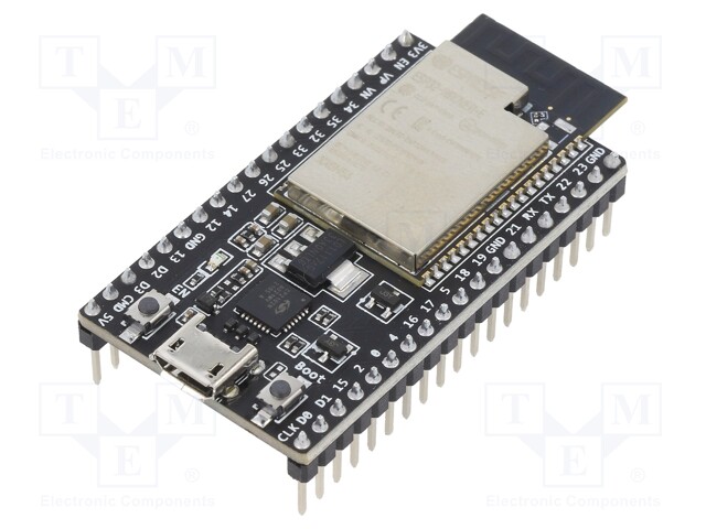 Module: development kit; USB micro,pin header; Flash: 8MB