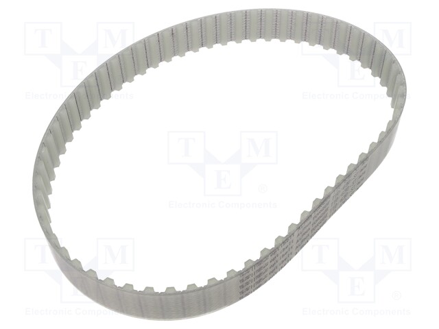 Timing belt; T10; W: 25mm; H: 4.5mm; Lw: 630mm; Tooth height: 2.5mm