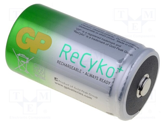 Re-battery: Ni-MH; D; 1.2V; 5700mAh; ReCyko; Ready2Use