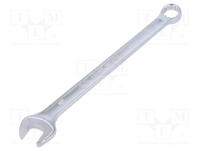 Wrench; combination spanner; 16mm; Chrom-vanadium steel; long