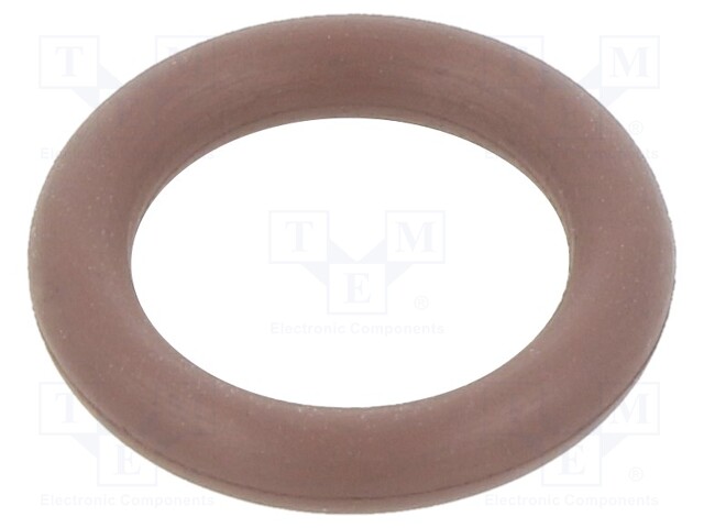 O-ring gasket; FPM; D: 2mm; Øint: 8mm; brown; -20÷200°C