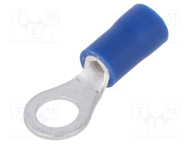 Ring terminal; M5; Ø: 5.3mm; 1.5÷2.5mm2; crimped; for cable; tinned