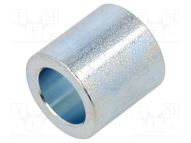 Spacer sleeve; 10.5mm; cylindrical; steel; zinc; Out.diam: 16mm