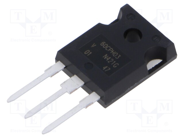 Fast / Ultrafast Diode, 300 V, 60 A, Dual Common Cathode, 1.25 V, 39 ns, 300 A