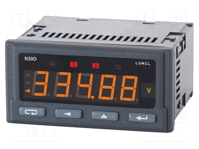 Meter: programmable; digital,mounting; LED; 5 digits; Char: 14mm