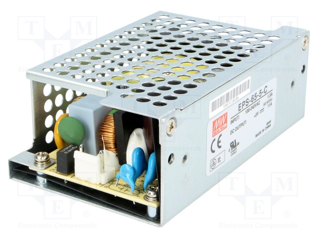 Power supply: switched-mode; 55W; 120÷370VDC; 85÷264VAC; OUT: 1