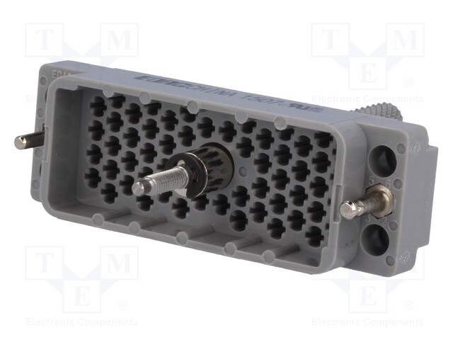 Connector: rectangular; plug; hermaphrodite; Mat: polycarbonate