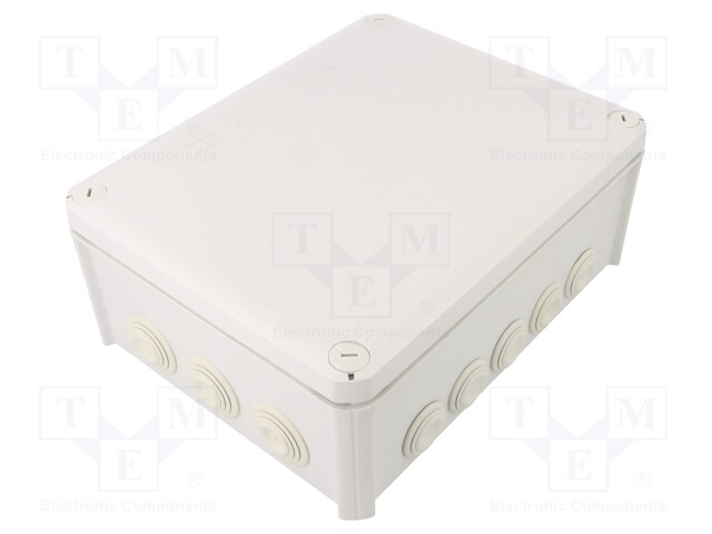 Enclosure: junction box; X: 190mm; Y: 240mm; Z: 95mm; IP66