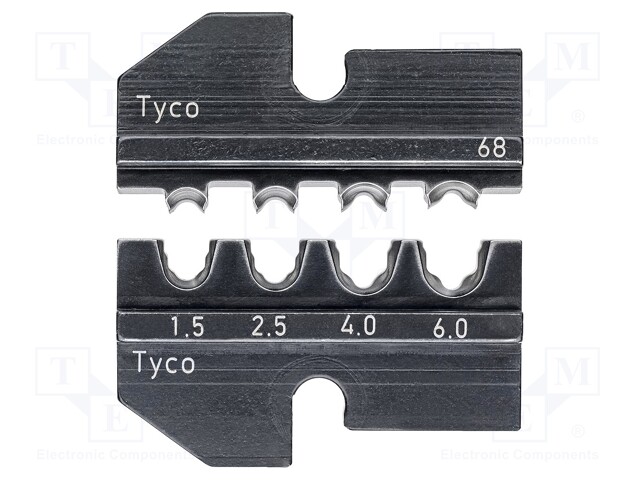 Crimping jaws; Application: KNP.9743