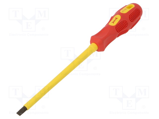 Screwdriver; insulated; slot; SL 6,5mm; Blade length: 150mm