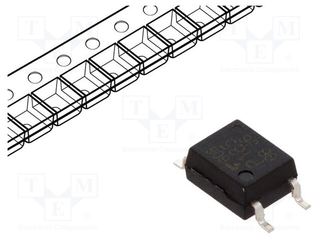 Optocoupler; SMD; Channels: 1; Out: transistor; Uinsul: 3.75kV