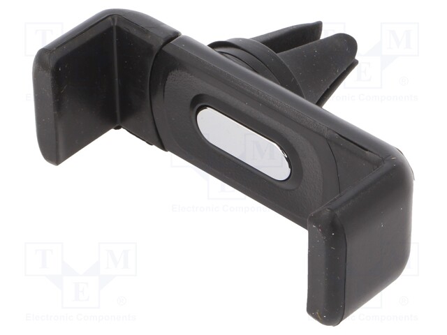 Car holder; black; air vent; Size: 50-85mm
