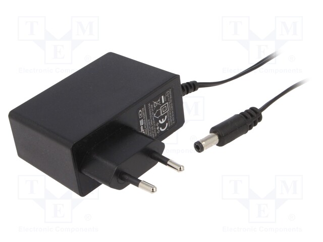 Power supply: switched-mode; voltage source; 12VDC; 2A; 24W; plug