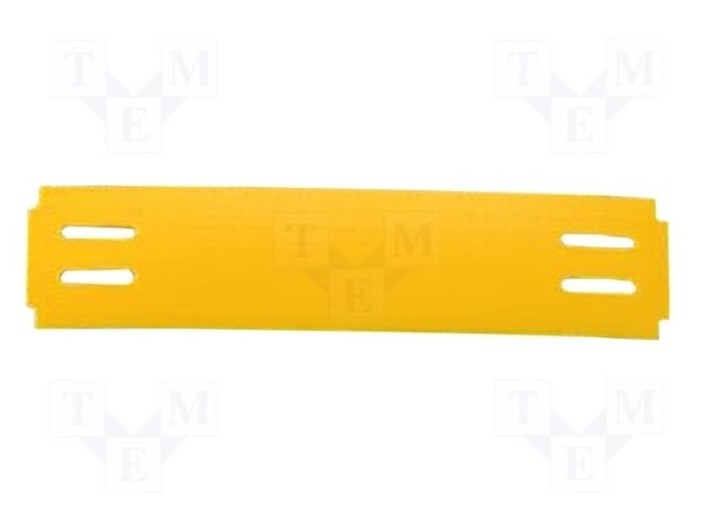 Identification tags; Width: 15mm; Colour: yellow; L: 65mm; -40÷90°C