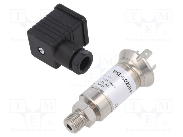 Converter: pressure; Range of val.cntrl: 0÷250 mbar; 9÷32VDC