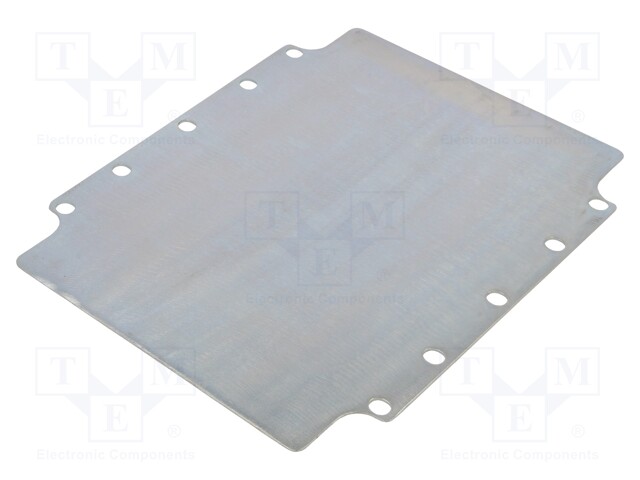 Mounting plate; steel; ALUEIN-EX-RJ19,ALUEIN-RJ19; Plating: zinc