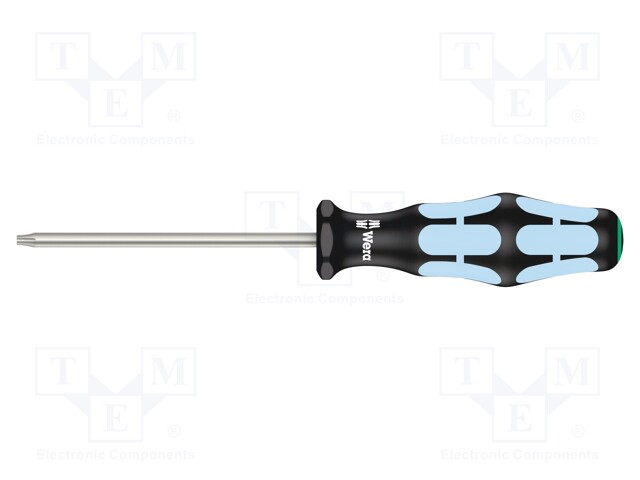 Screwdriver; Torx®; TX10; Blade length: 80mm; Overall len: 161mm