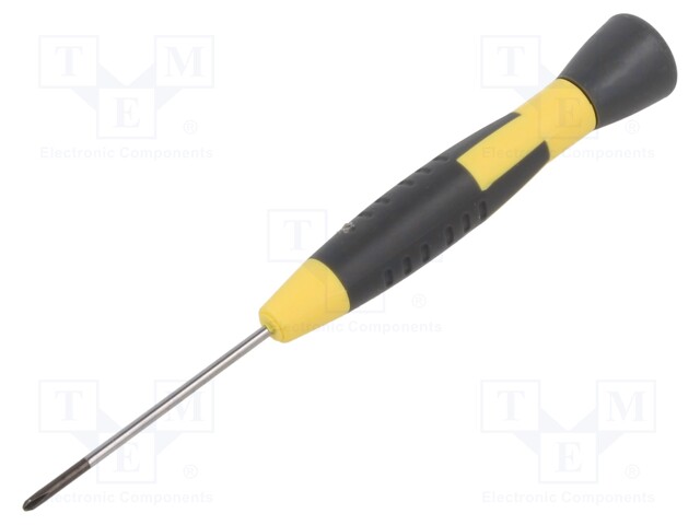 Screwdriver; Phillips; precision; PH00; ESD; Blade length: 50mm