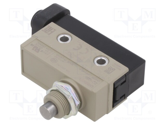 Limit switch; pin plunger Ø7,8mm; SPDT; 10A; max.250VAC; IP67