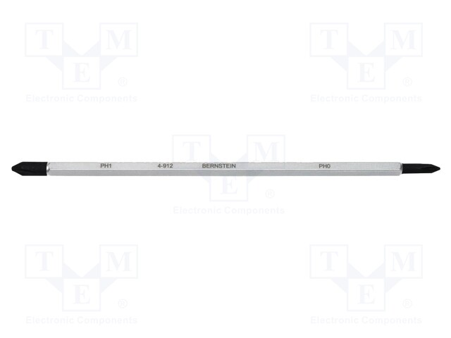 Interchangeable blade; Phillips; double-sided; PH0,PH1; 120mm