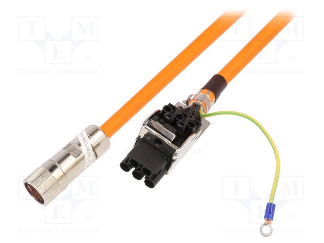 Harnessed cable; 5m; Outside insul.material: PUR; Kind: servo