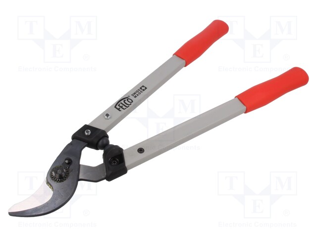 Garden pruner; 500mm; steel; Ø35mm max; Handle material: aluminum