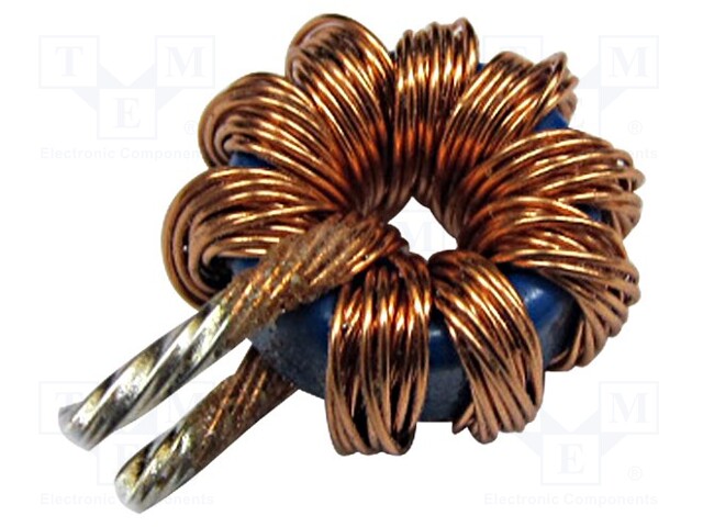 Inductor: wire; THT; 3.3uH; 15A; 2.71mΩ