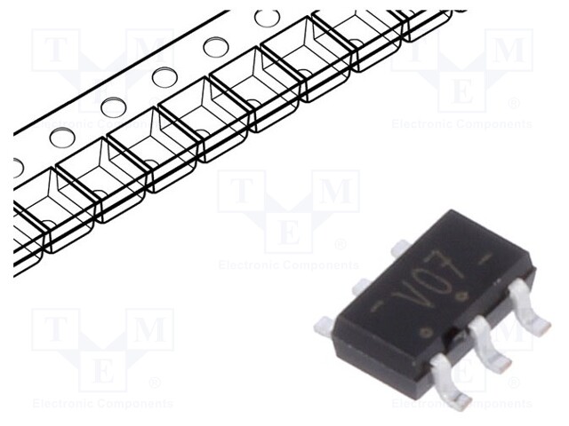 IC: digital; buffer; Channels: 2; SMD; TSOP6; Series: LVC; -40÷125°C