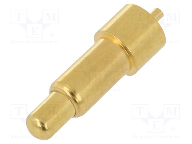 Connector: pogo pin; Ø: 3.9mm; Hmin: 8.2m; Hmax: 11.2mm