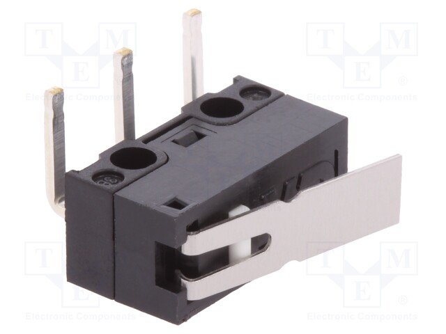 Microswitch SNAP ACTION; with lever; SPDT; 3A/125VAC; ON-(ON)