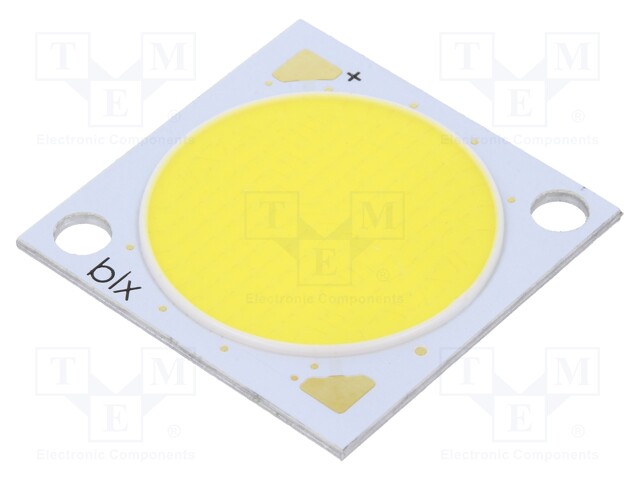 Power LED; COB; 120°; 1050mA; P: 36.7W; 6848lm; 24x24x1.65mm; V18